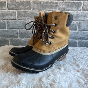 Sorel Slimpack II Lace Winter Boots Size 8